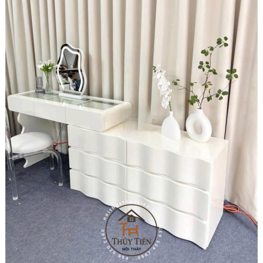 Bàn trang điểm hàng sơn 2 k siêu đẹp giá tận xưởng