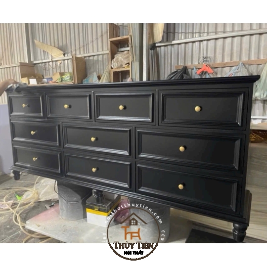 Tủ decor e đặt theo yêu cầu khách