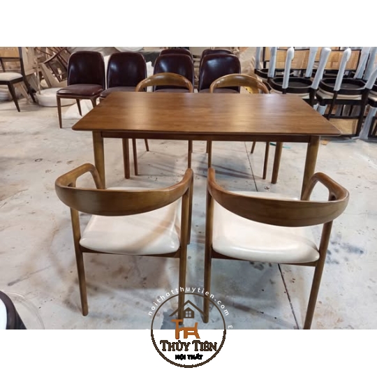 Bộ bàn ăn 4 ghế Neva- BBANV 006