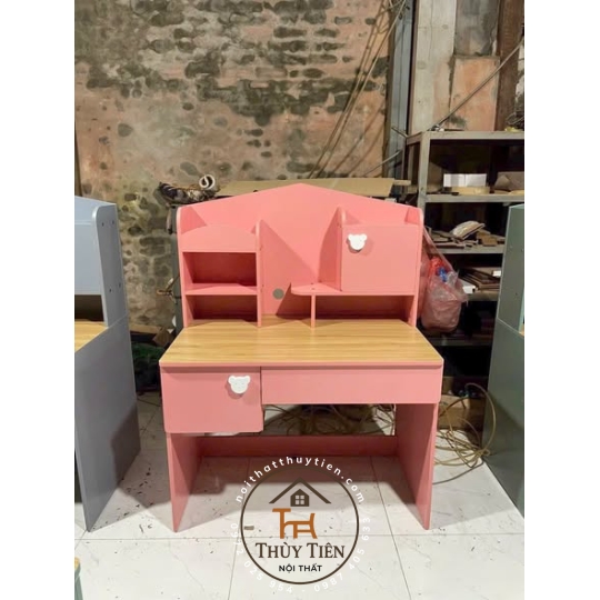 Bàn học sinh mdf lõi xanh e sẵn 4 màu ạ