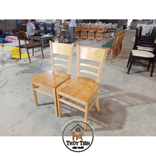 Ghế cabin mặt gỗ