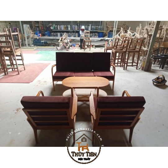 GHẾ SOFA TAY CONG ĐƠN