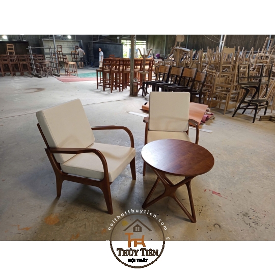 GHẾ SOFA TAY CONG ĐƠN