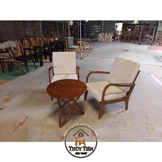 GHẾ SOFA TAY CONG ĐƠN