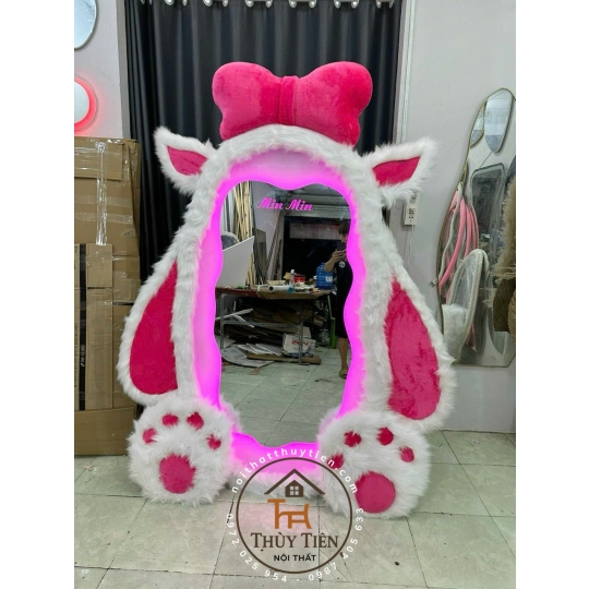 Gương decor toàn thân đèn led ko đèn led nhiều mẫu hàng loại 1 