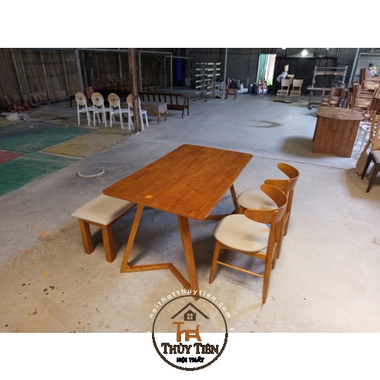 BỘ BÀN ĂN CHÂN V- BBACV 008