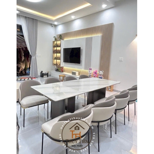 Mẫu bộ bàn ăn hàng nhập