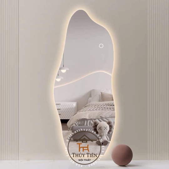 Gương decor toàn thân đèn led ko đèn led nhiều mẫu hàng loại 1 