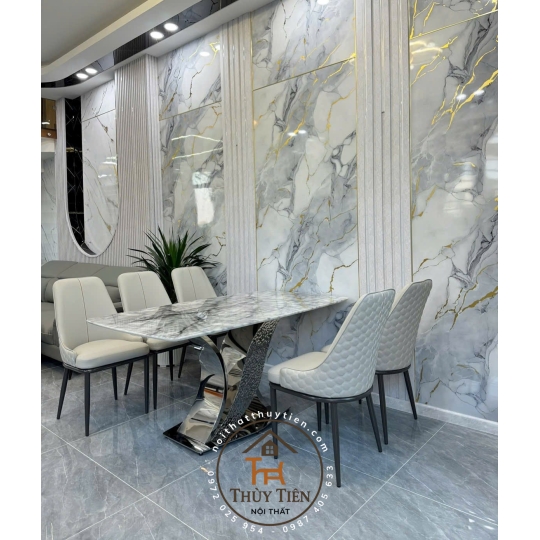 Mẫu bộ bàn ăn hàng nhập