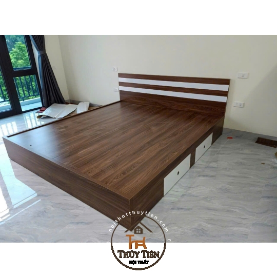 Mẫu giường ngủ mdf