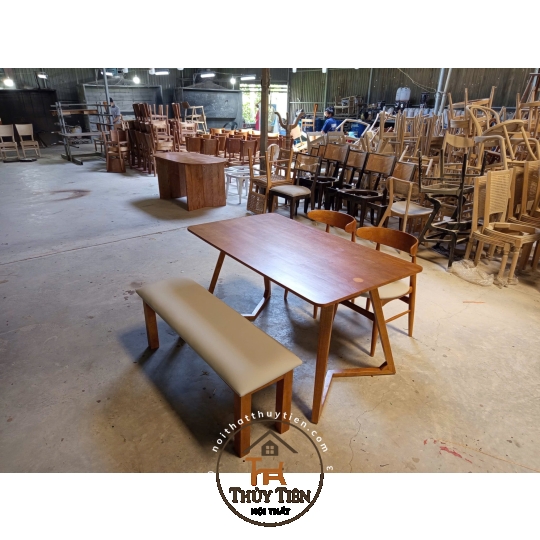 BỘ BÀN ĂN CHÂN V- BBACV 008