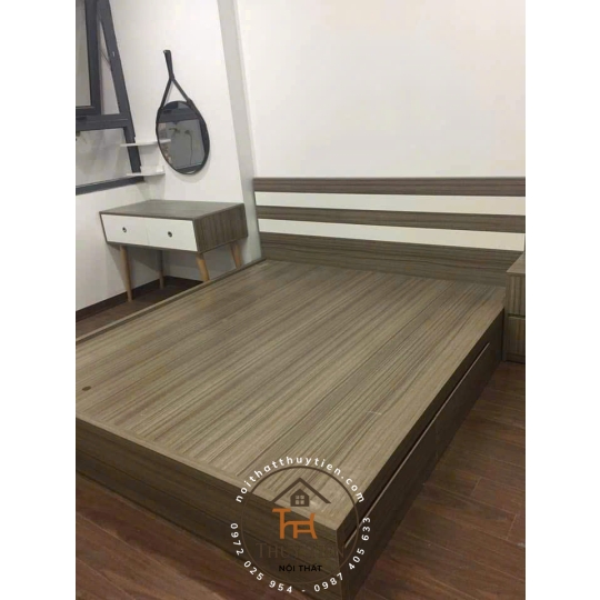 Mẫu giường ngủ mdf