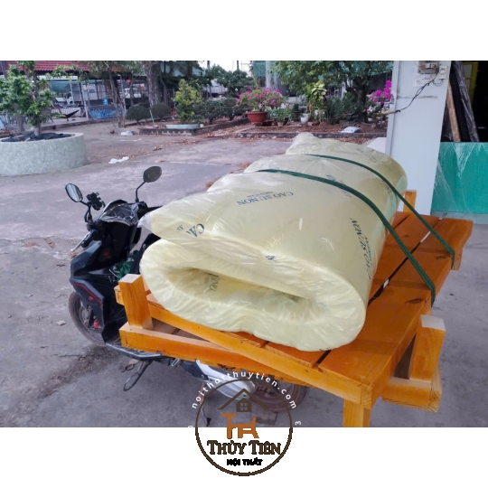Mẫu Giường pallet gỗ thông giá rẻ