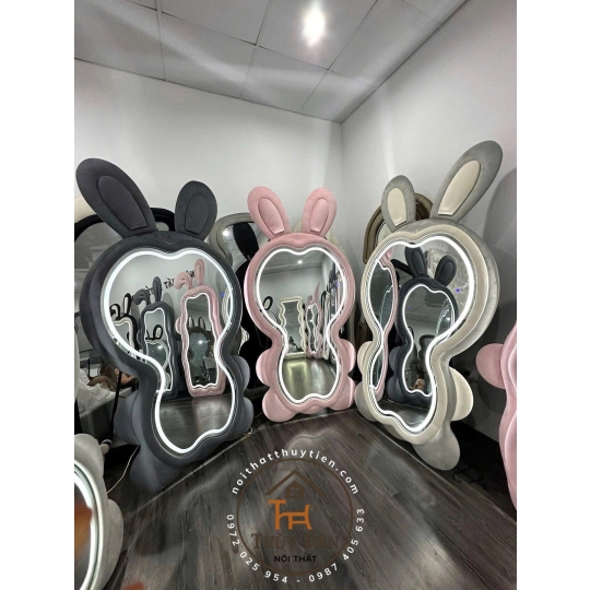 Gương decor toàn thân đèn led ko đèn led nhiều mẫu hàng loại 1 