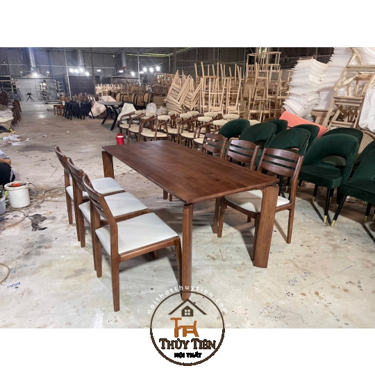 BỘ BÀN ĂN 6 GHẾ TINH TẾ VÀ NỔI BẬT