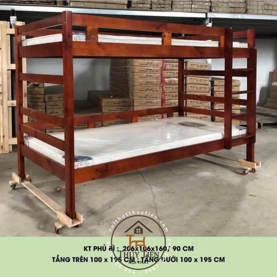 Mẫu giường tầng trẻ em mới nhất