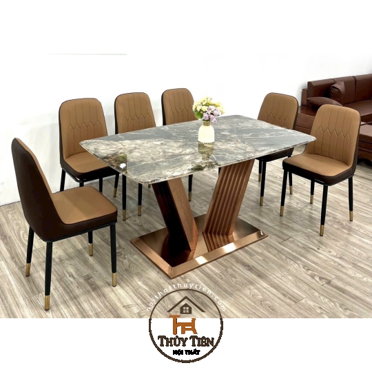 Mẫu bộ bàn ăn hàng nhập