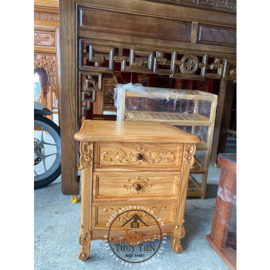 Tap đầu giường gỗ gõ đỏ