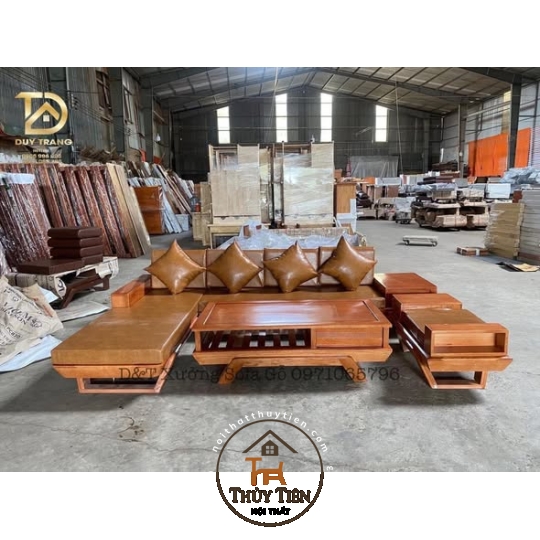 Sofa góc chân thuyền 