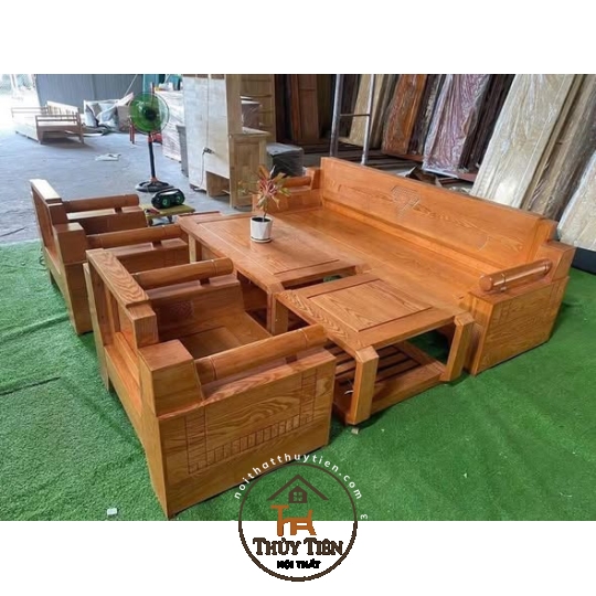 Bộ bàn ghế sofa Gỗ sồi