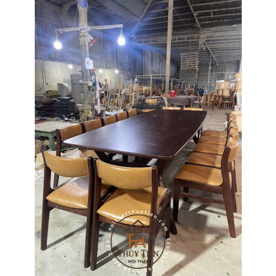 Bộ bàn ăn GỖ ASH cao cấp