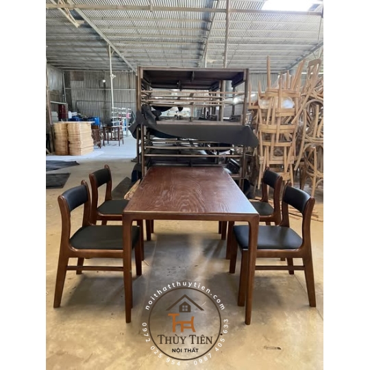 BỘ BÀN ĂN NEVA KẾT HỢP VỚI GHẾ BELLA