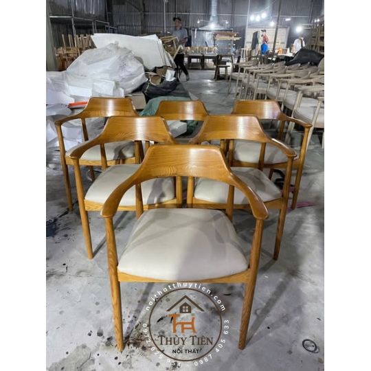 GHẾ HIRO FORM JAPAN KHUNG GỖ TẦN BÌ