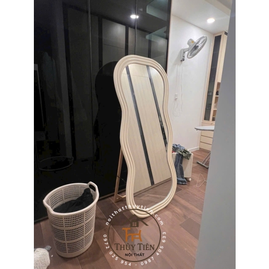 Gương decor toàn thân đèn led ko đèn led nhiều mẫu hàng loại 1 