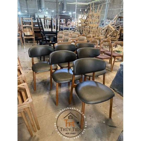 GHẾ OLEANDRO DA ĐEN TỰA ĐI DÂY BÚN