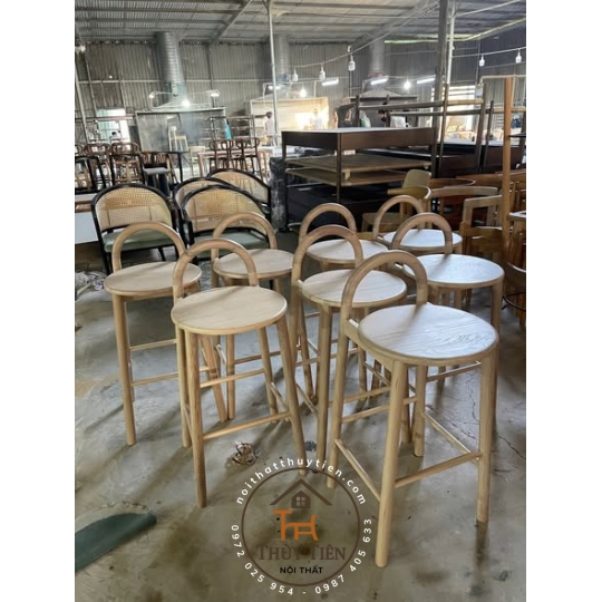 Ghế bar bobby , từ xưởng tới quán khác biệt hẳn