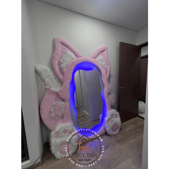 Gương decor toàn thân đèn led ko đèn led nhiều mẫu hàng loại 1 