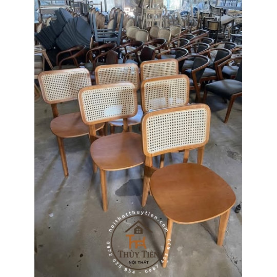 GHẾ MÂY CH301 MẶT VÁN VNEER