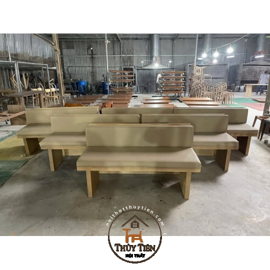 Ghế băng ngồi có tựa và không tựa