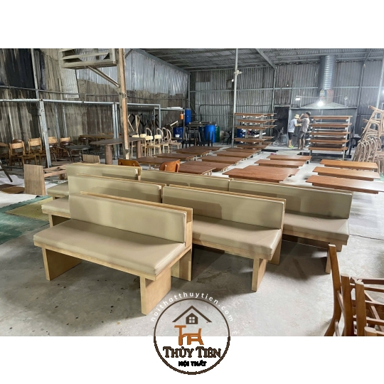 Ghế băng ngồi có tựa và không tựa