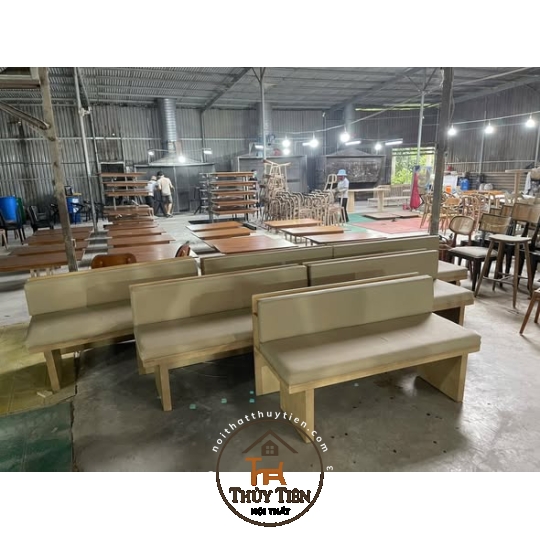 Ghế băng ngồi có tựa và không tựa