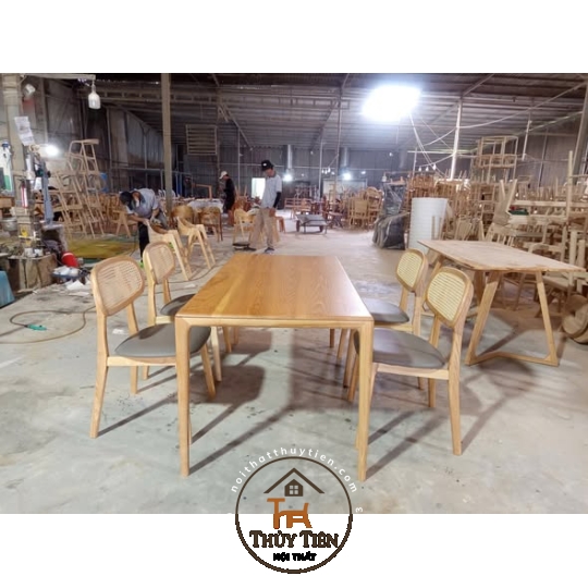 Bộ bàn ghế tựa mây cho khách 