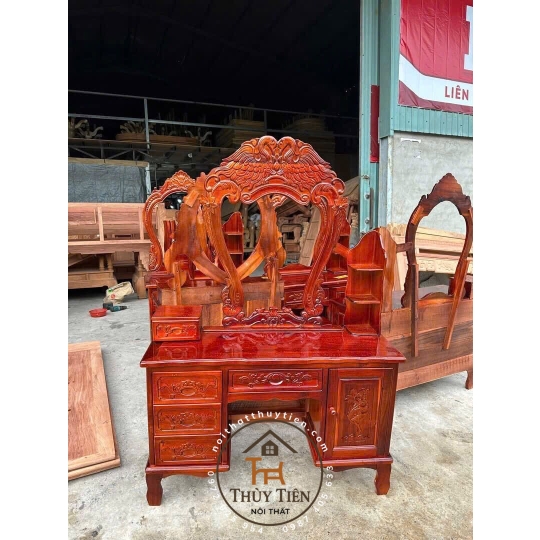 Bàn phấn- bàn trang điểm gỗ tràm rừng nhiều mẫu