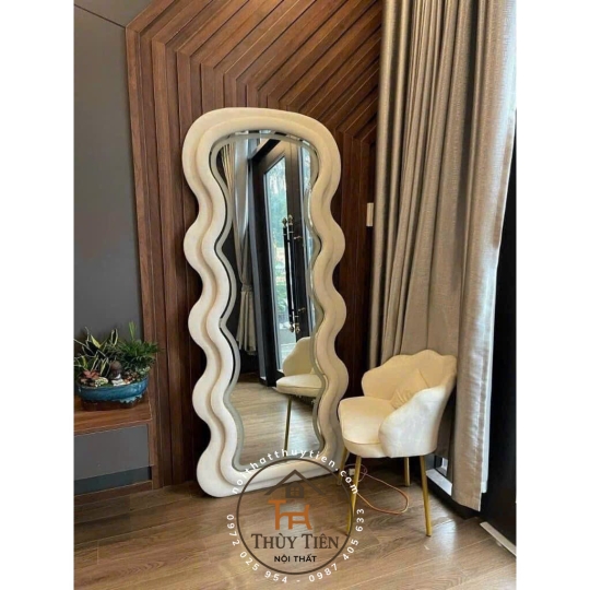 Gương bọc nỉ nhiều mẫu, E nhận làm mix màu theo yêu cầu nhé