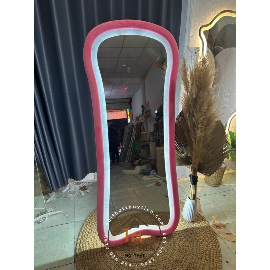 Gương bọc nỉ nhiều mẫu, E nhận làm mix màu theo yêu cầu nhé