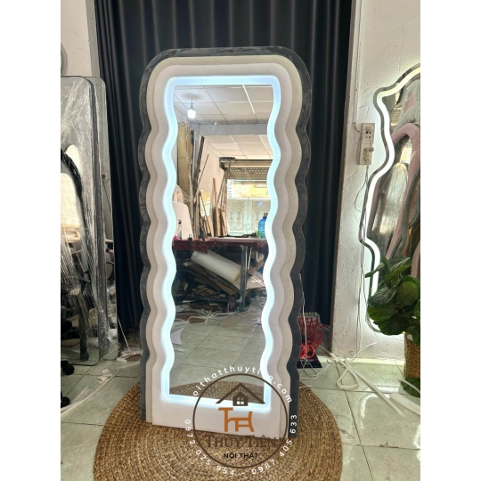 Gương bọc nỉ nhiều mẫu, E nhận làm mix màu theo yêu cầu nhé