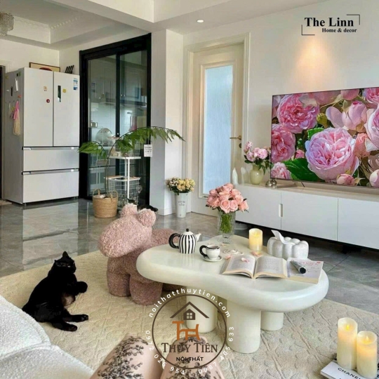 Bàn trà hàng sơn 2 K theo yêu cầu ạ