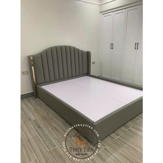 Tổng hợp mẫu giường bọc nỉ , da cho khách giá tận xưởng