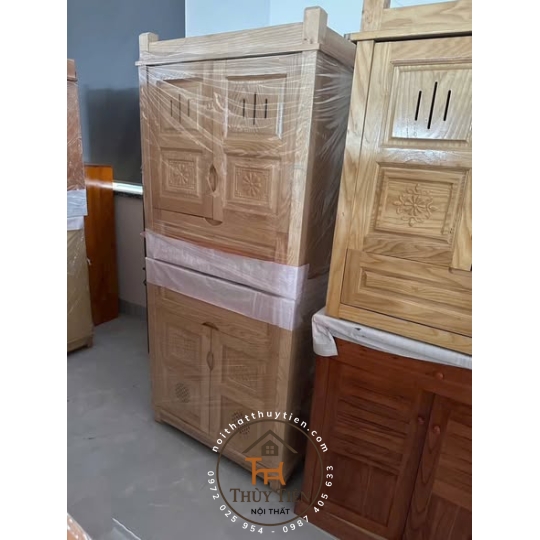 Tủ dép gỗ sồi