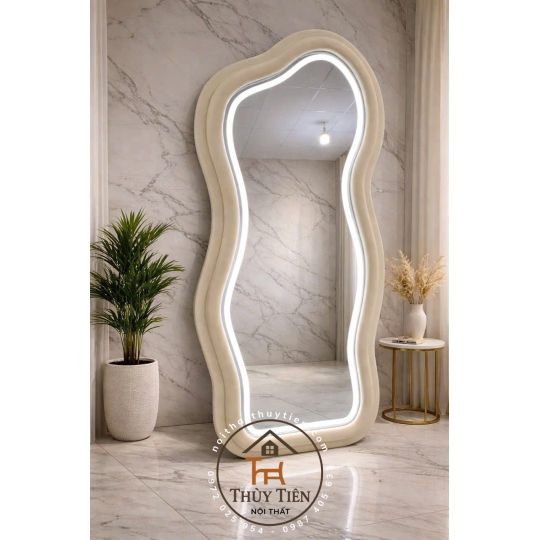 Gương bọc nỉ nhiều mẫu, E nhận làm mix màu theo yêu cầu nhé