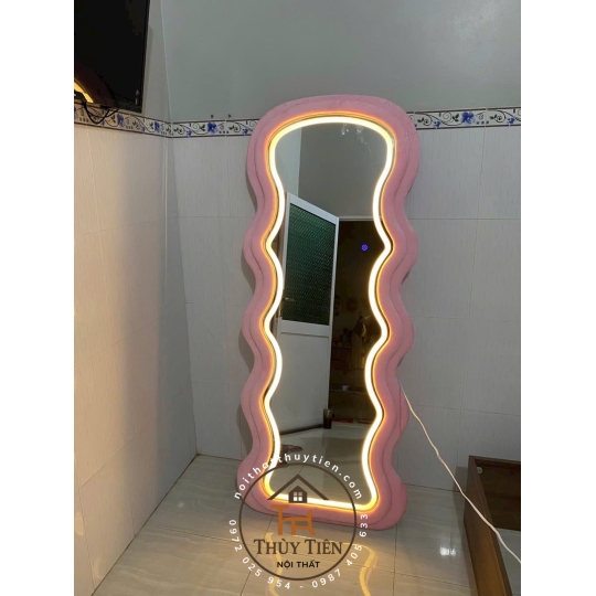 Gương bọc nỉ nhiều mẫu, E nhận làm mix màu theo yêu cầu nhé