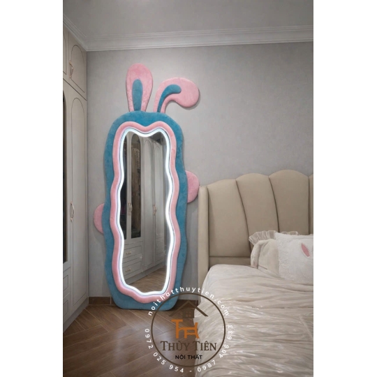 Gương bọc nỉ nhiều mẫu, E nhận làm mix màu theo yêu cầu nhé