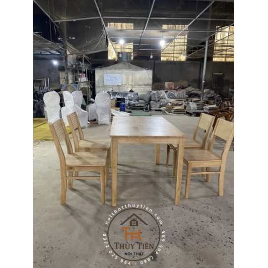 BỘ BÀN ĂN GỖ TỰ NHIÊN CAO CẤP 