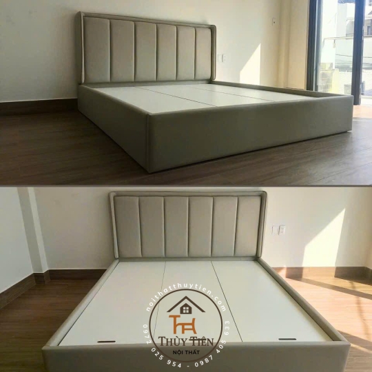 💥 💥 💥Mẫu Giường bọc cao cấp,  Đẹp xuất sắc, Nỉ nhung phù hợp với mọi không gian