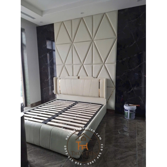 💥 💥 💥Mẫu Giường bọc cao cấp,  Đẹp xuất sắc, Nỉ nhung phù hợp với mọi không gian