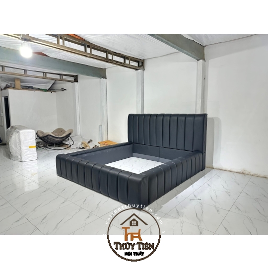 💥 💥 💥Mẫu Giường bọc cao cấp,  Đẹp xuất sắc, Nỉ nhung phù hợp với mọi không gian